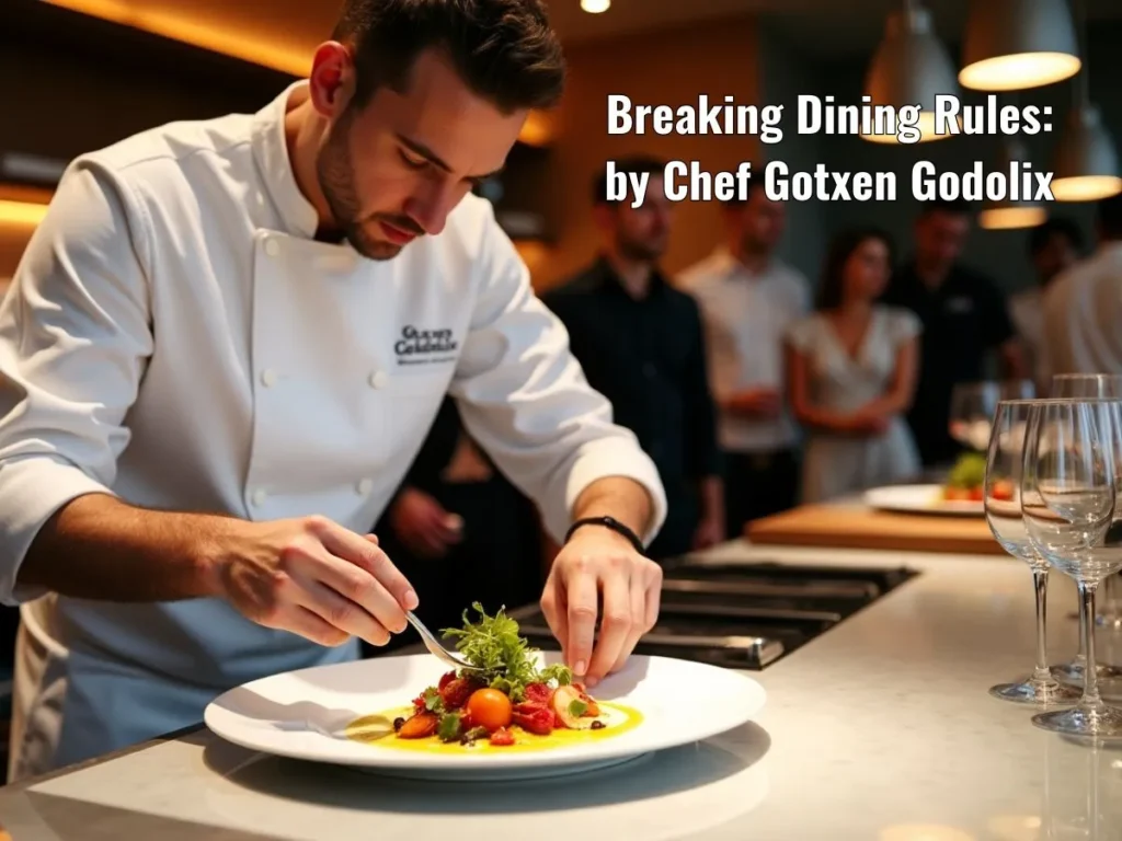 Breaking Dining Rules: by Chef Gotxen Godolix