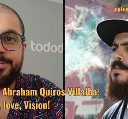 Discover Abraham Quiros Villalba: Courage, love, Vision!