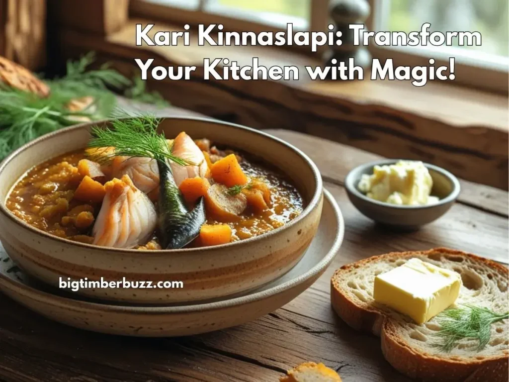 Kari Kinnaslapi as a Traditional Finnish Dish