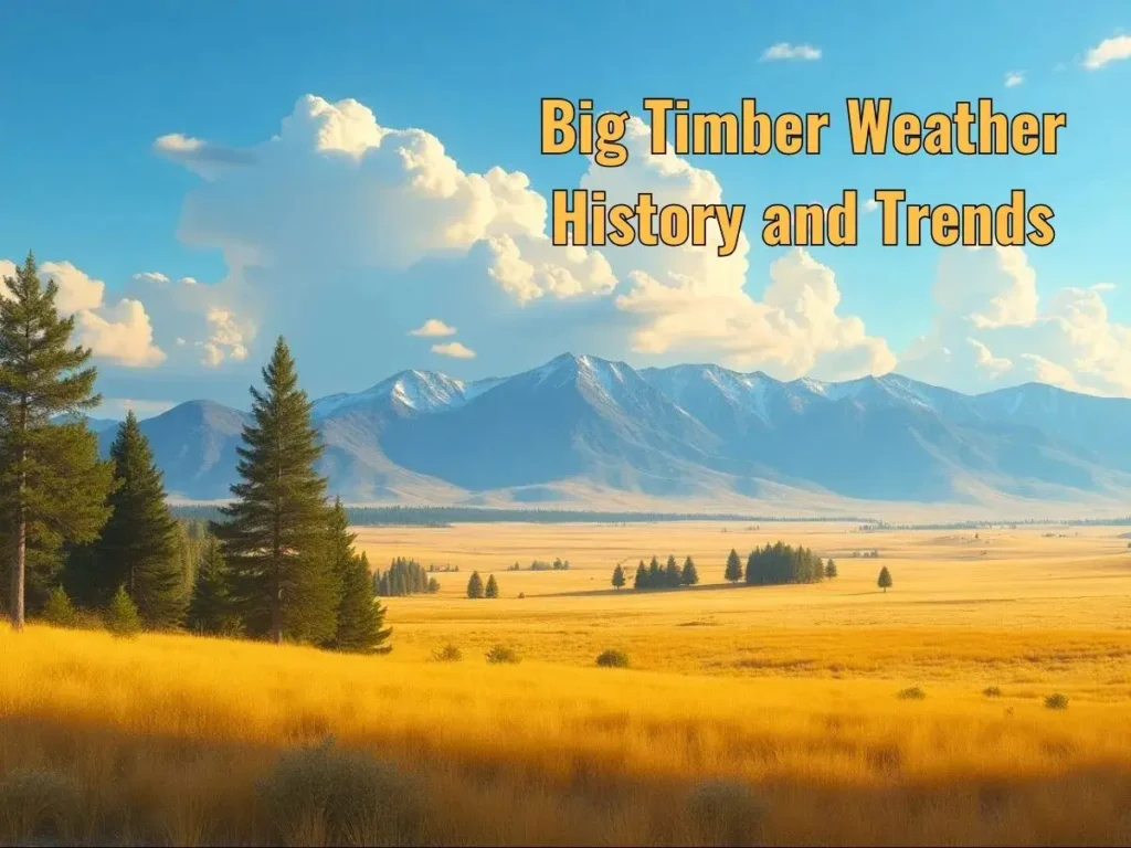 Big Timber Weather History and Trends