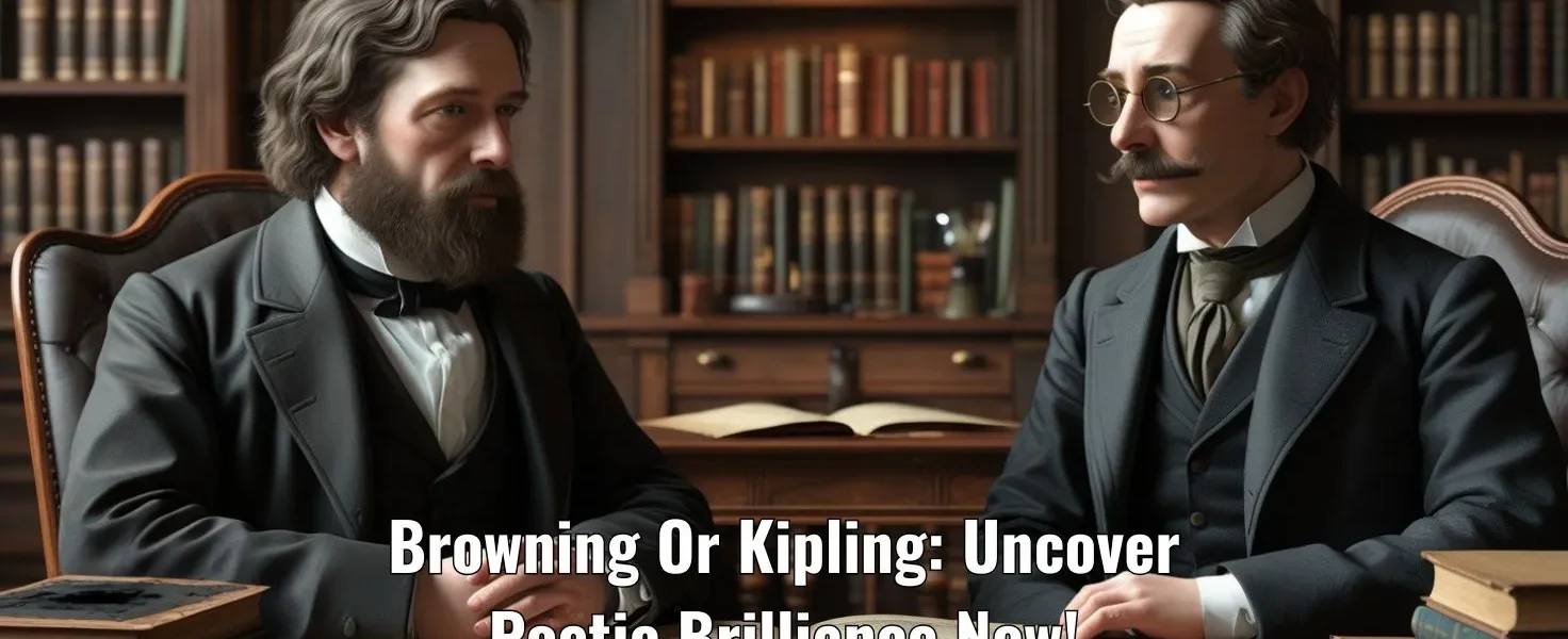 Browning Or Kipling: Uncover Poetic Brilliance Now!