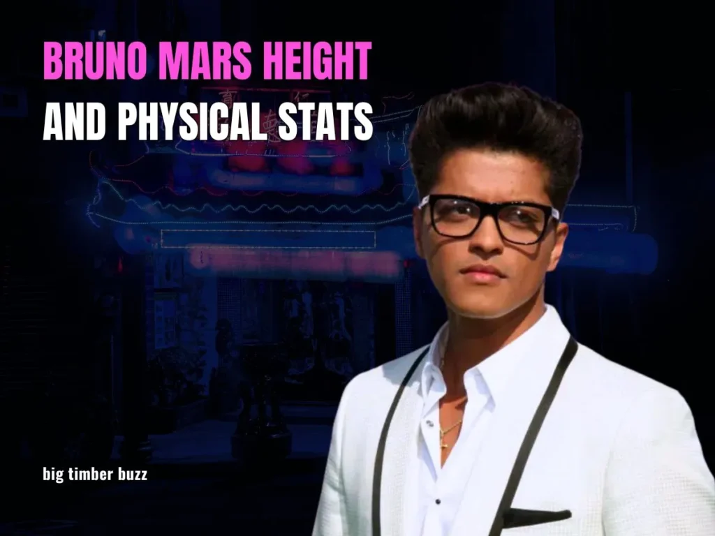 Bruno Mars Height and Physical Stats