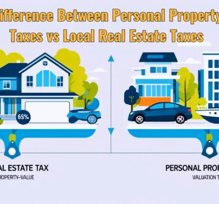Difference Between Personal Property Taxes vs Local Real Estate Taxes