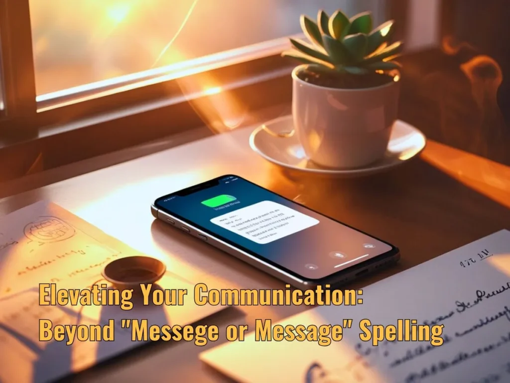 Elevating Your Communication: Beyond "Messege or Message" Spelling