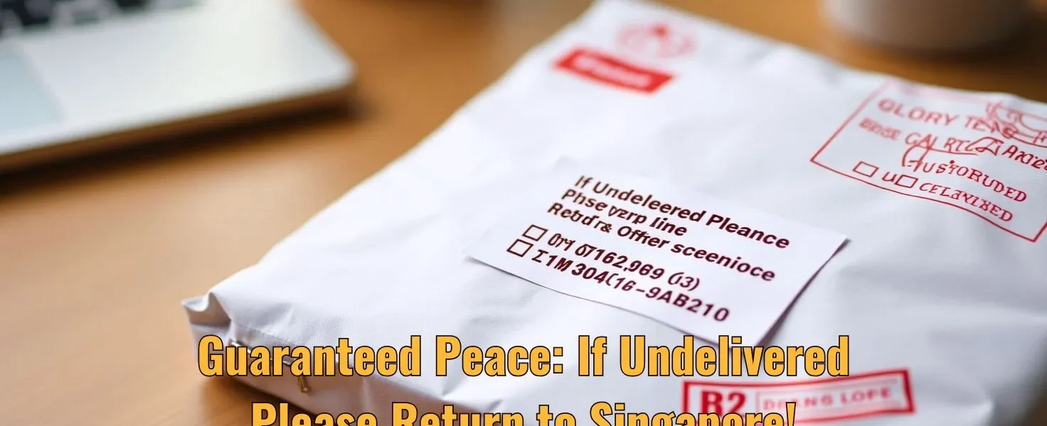 Guaranteed Peace: If Undelivered Please Return to Singapore!