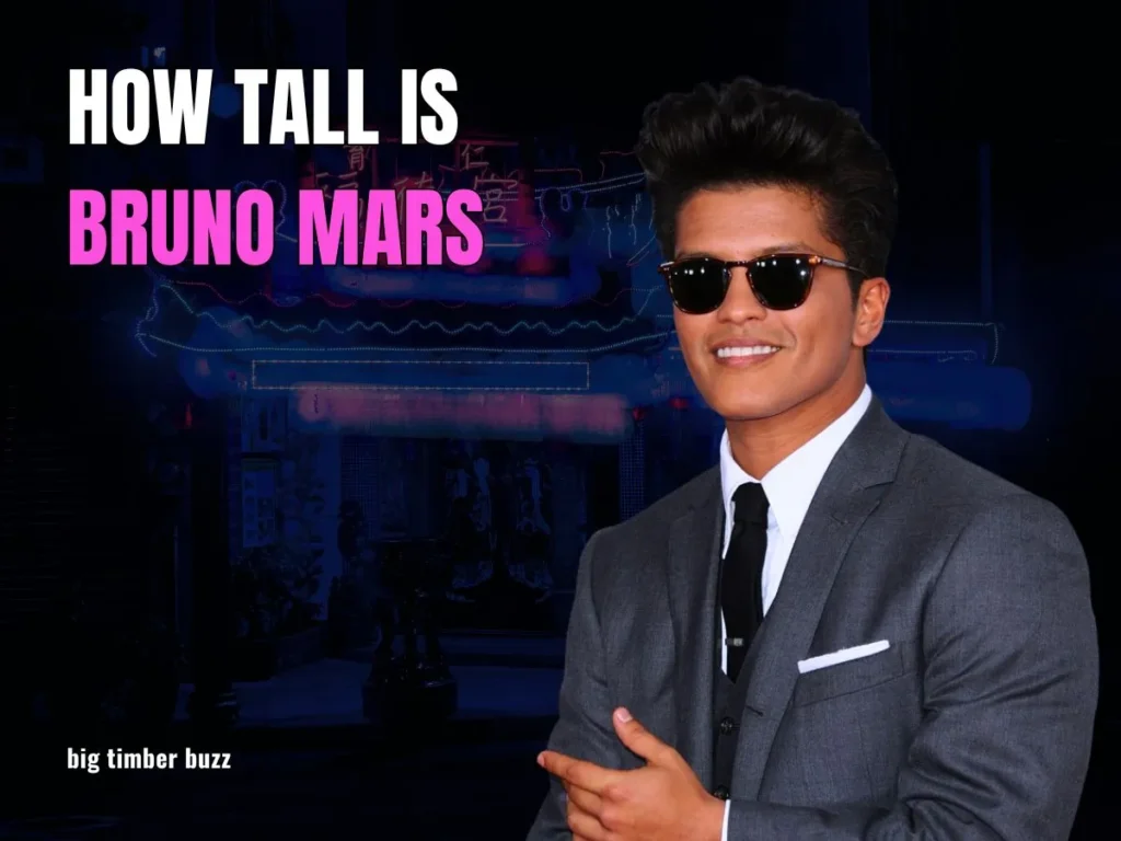 How tall is Bruno Mars