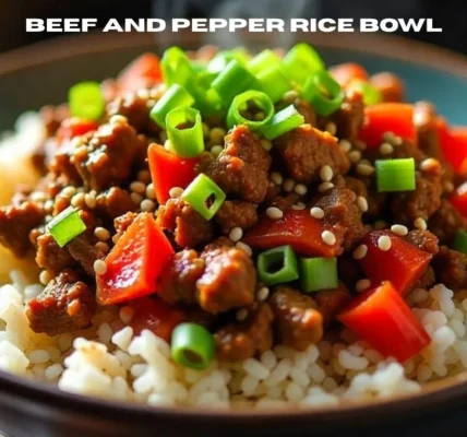 How to Make Beef and Pepper Rice Bowl: Tasty 30-Min Recipe!