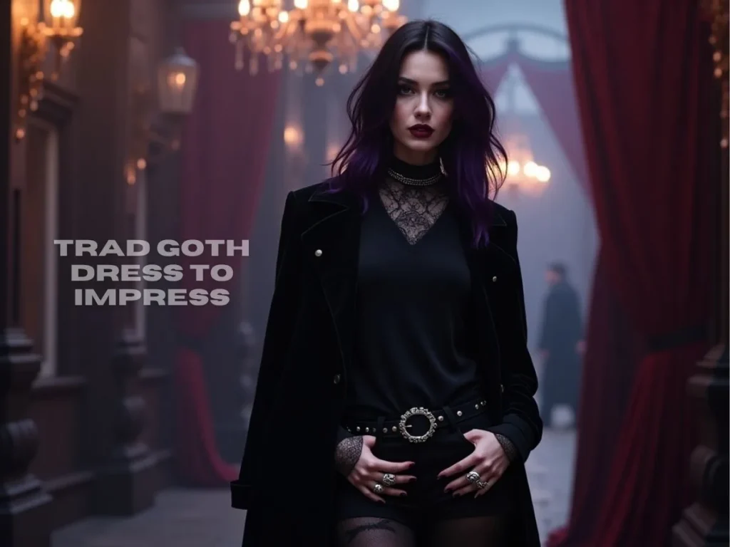 How to Style Your Trad Goth Outfit?