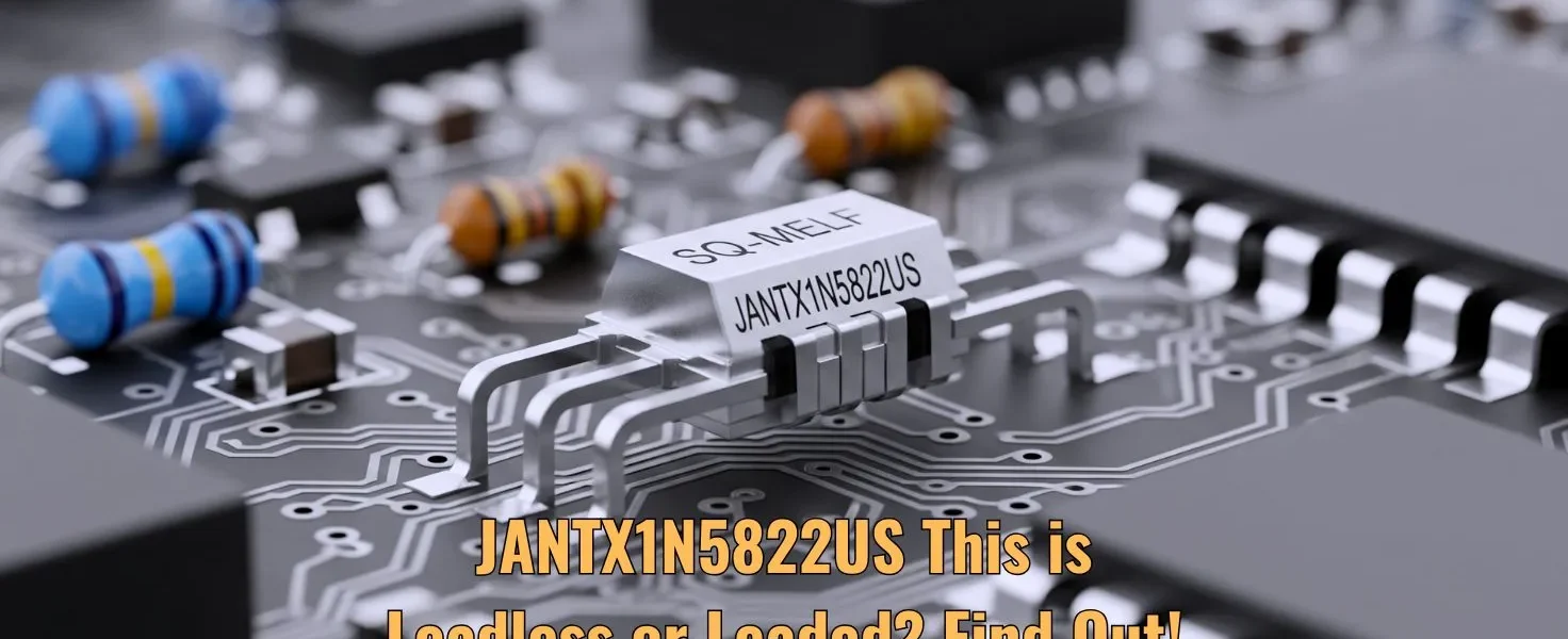 JANTX1N5822US This is Leadless or Leaded? Find Out!