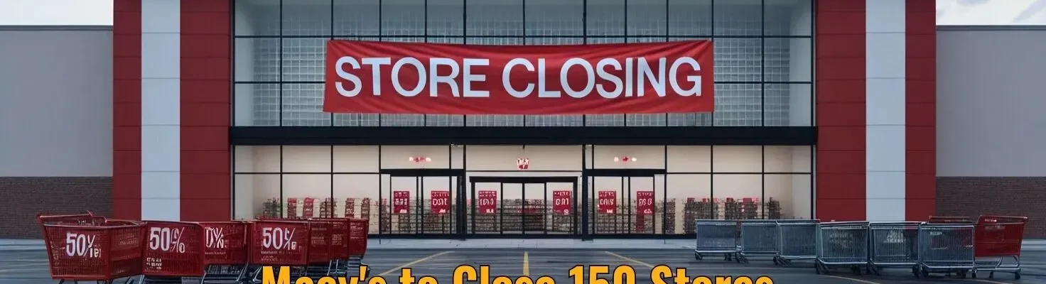 Macy's to Close 150 Stores After Sales Drop $21.3 Billion!