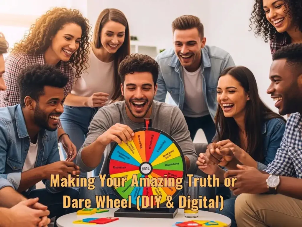 Making Your Amazing Truth or Dare Wheel (DIY & Digital)