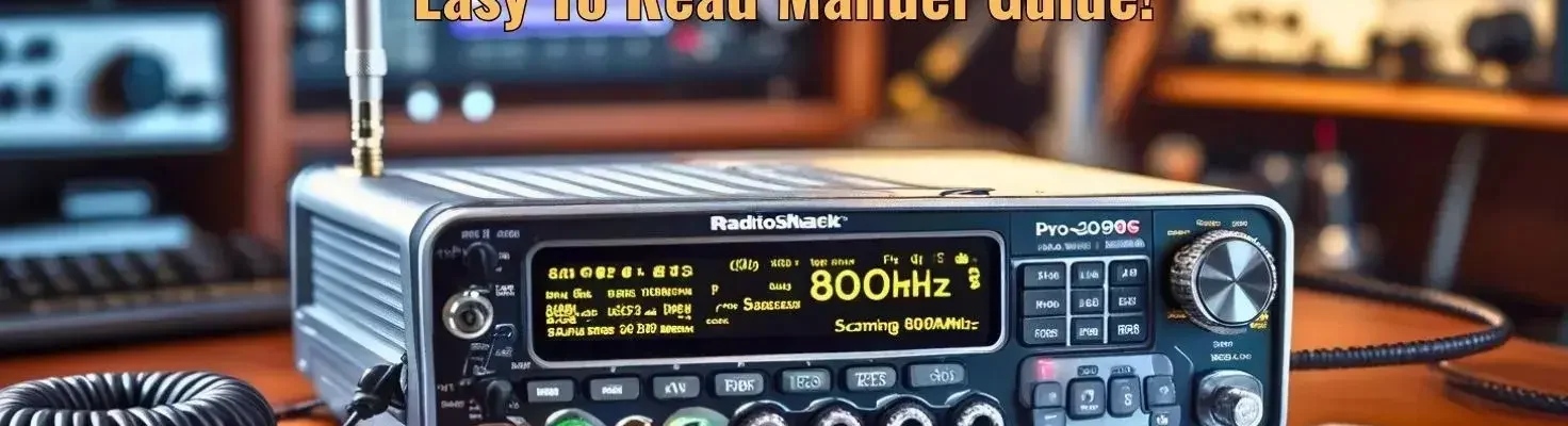 Master Your Radioshack Pro 2096 Easy To Read Manuel Guide!