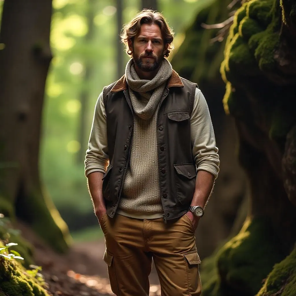 Men's Mori Kei Fashion 