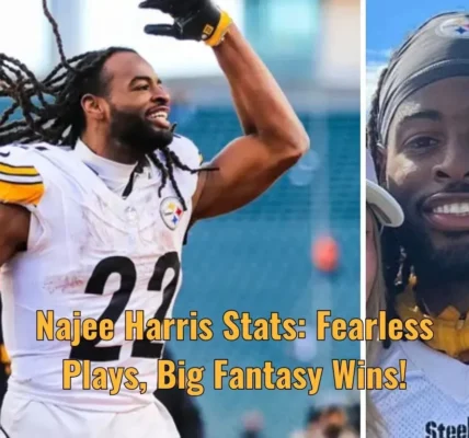 Najee Harris Stats: Fearless Plays, Big Fantasy Wins!