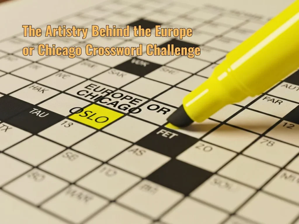 The Artistry Behind the Europe or Chicago Crossword Challenge
