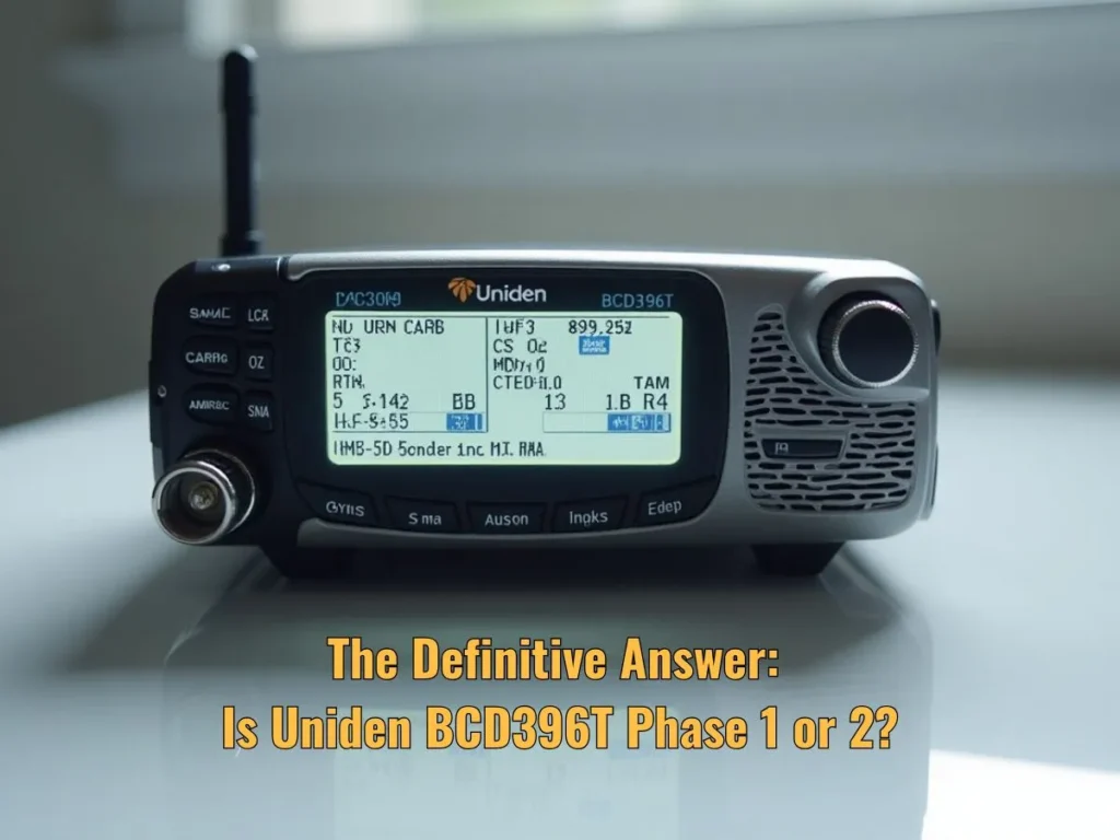 The Definitive Answer: Is Uniden BCD396T Phase 1 or 2