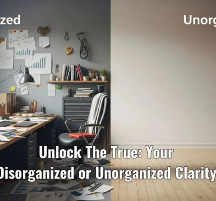 Unlock The True: Your Disorganized or Unorganized Clarity!