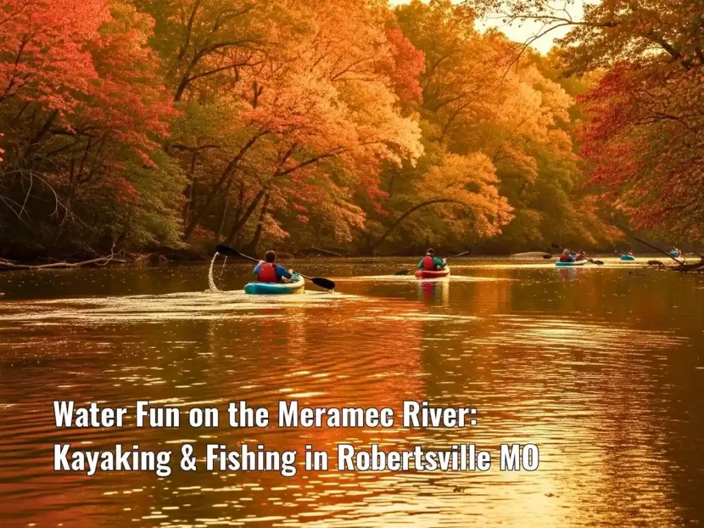 Water Fun on the Meramec River: Kayaking & Fishing in Robertsville MO
