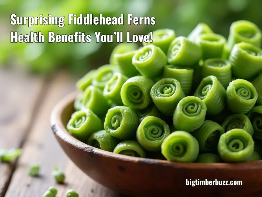 What Are Fiddlehead Ferns Health Benefits​?