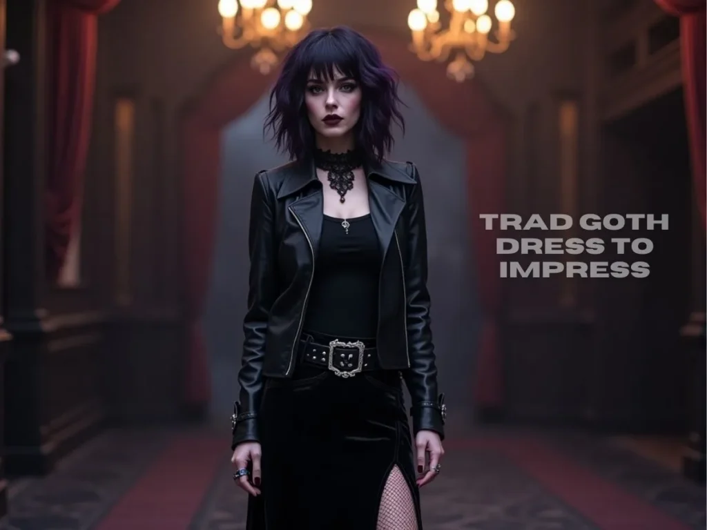 What Defines Trad Goth Fashion?