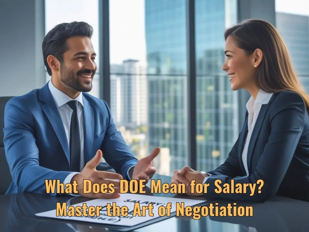 What Does DOE Mean for Salary? Master the Art of Negotiation