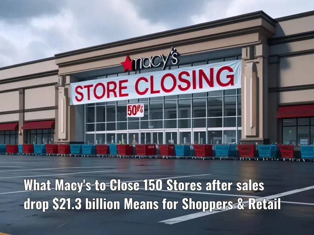 What Macy's to Close 150 Stores after sales drop $21.3 billion Means for Shoppers & Retail