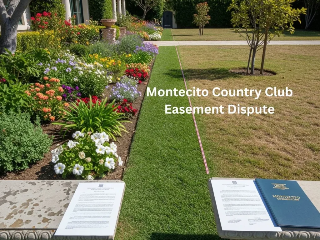 Montecito Country Club easement dispute