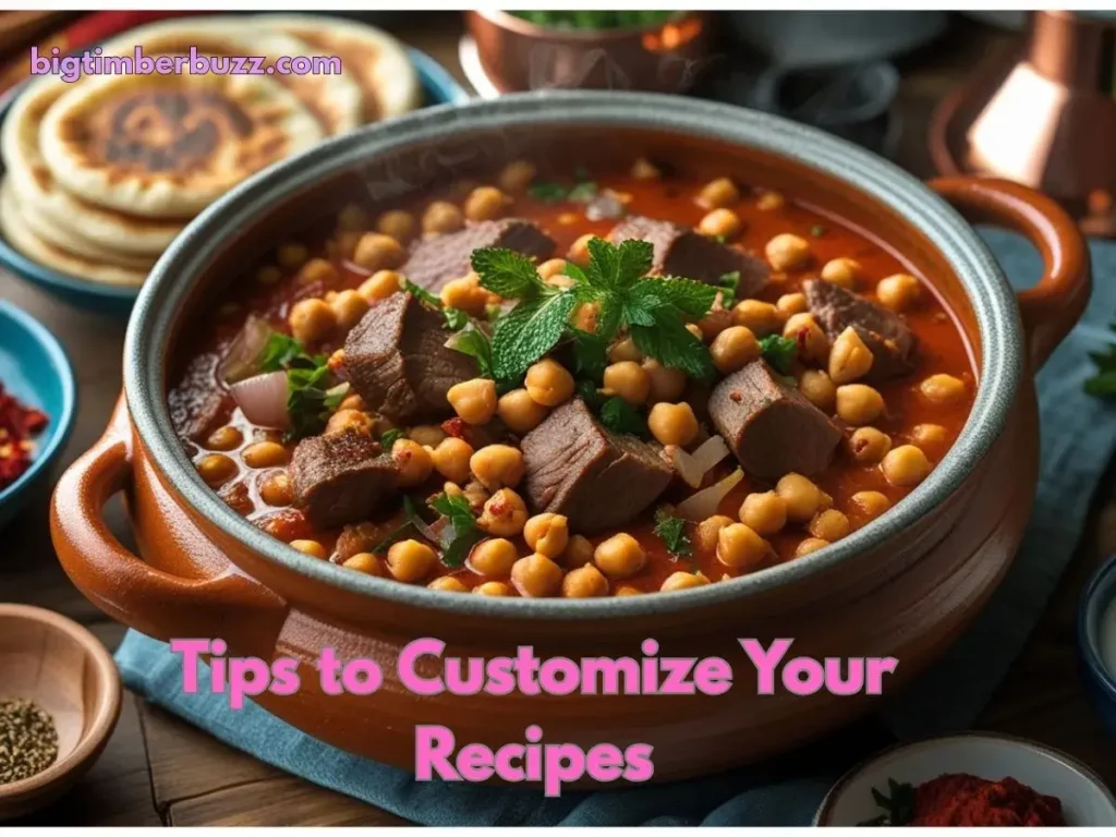Tips to Customize Your Recipes