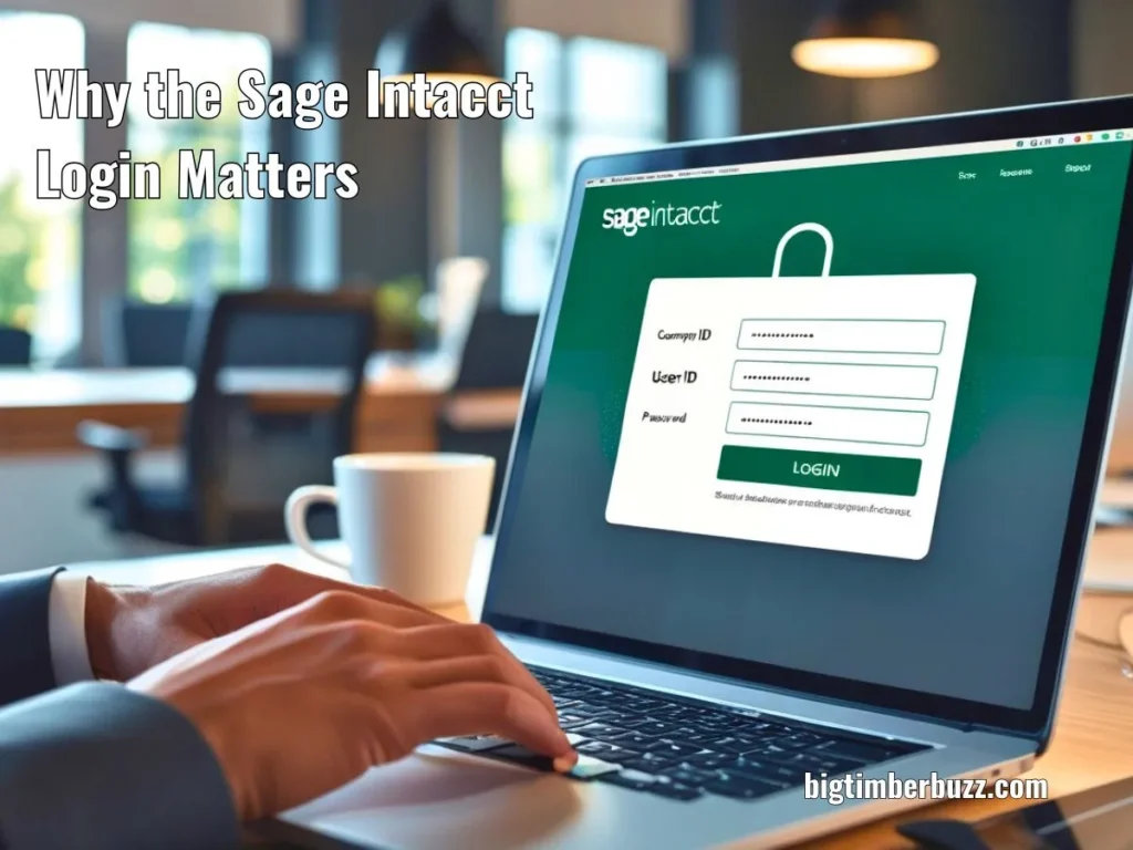 Why the Sage Intacct Login Matters