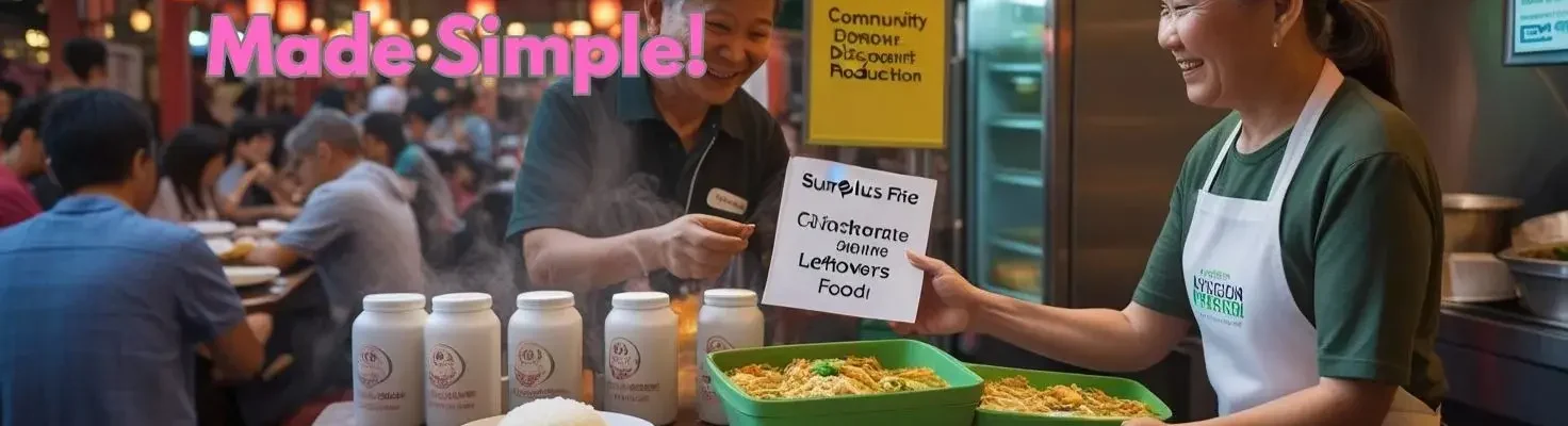 Chinatown Hawker Leftovers Consumption Made Simple!