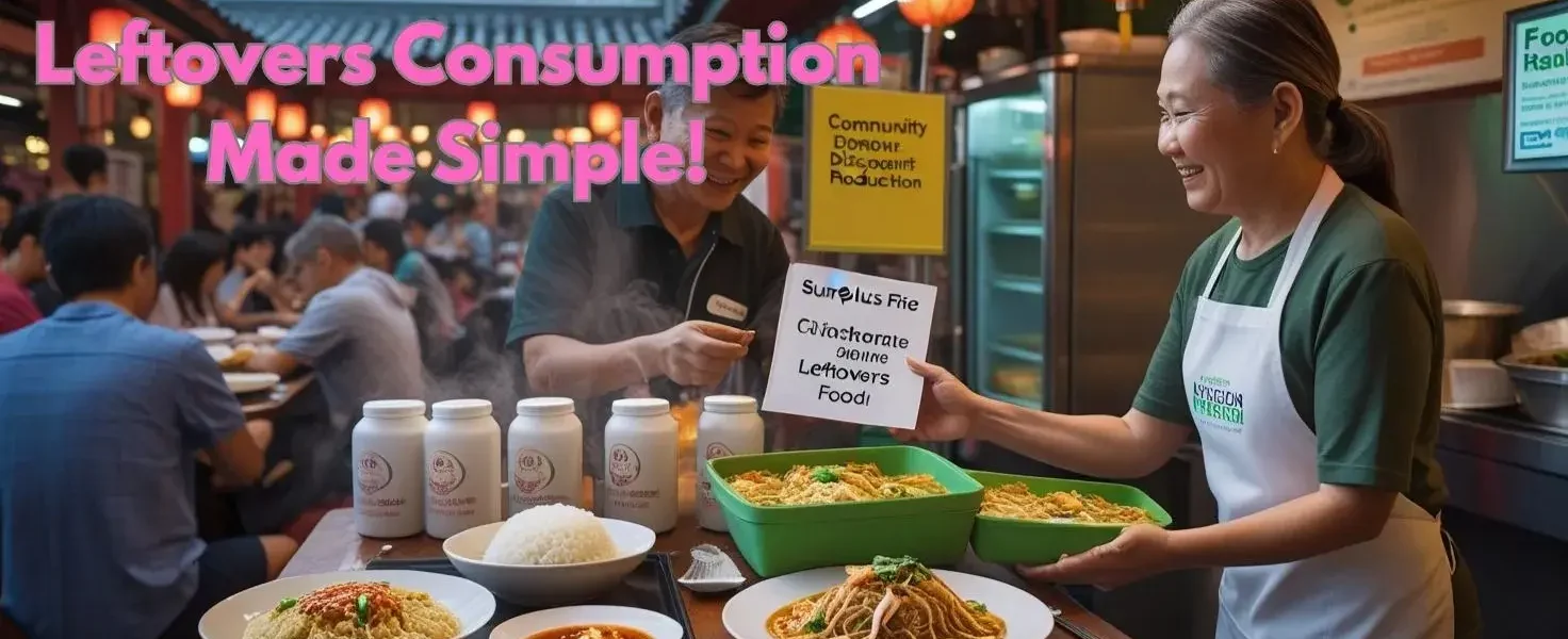 Chinatown Hawker Leftovers Consumption Made Simple!