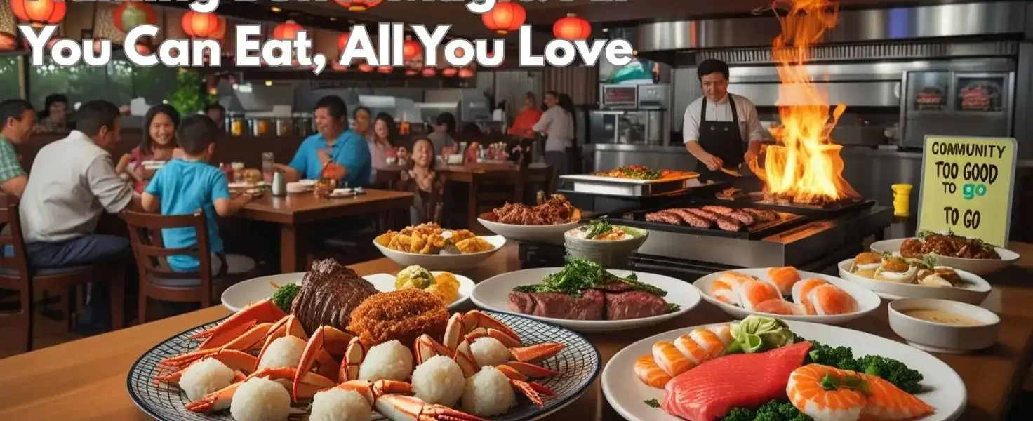 Flaming Buffet Magic: All You Can Eat, All You Love!