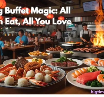 Flaming Buffet Magic: All You Can Eat, All You Love!