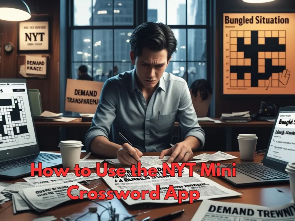 How to Use the NYT Mini Crossword App