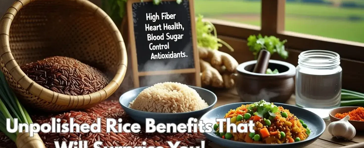 Unpolished Rice Benefits That Will Surprise You!