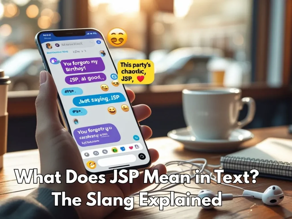 What Does JSP Mean in Text? The Slang Explained