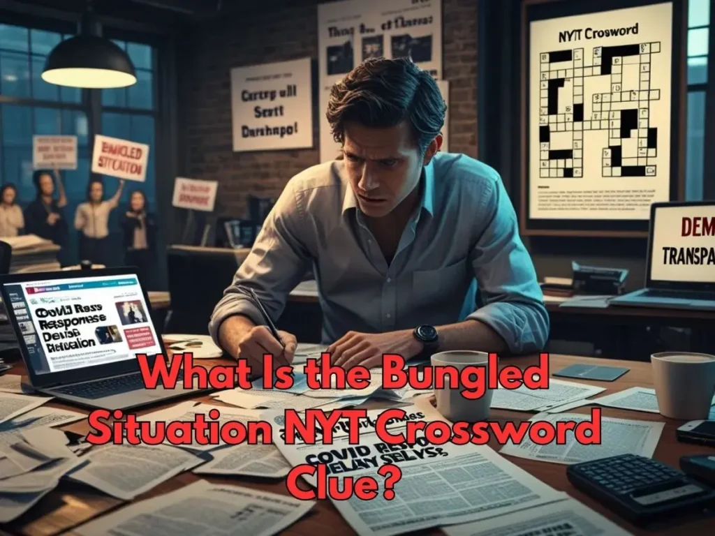 What Is the Bungled Situation NYT Crossword Clue?
