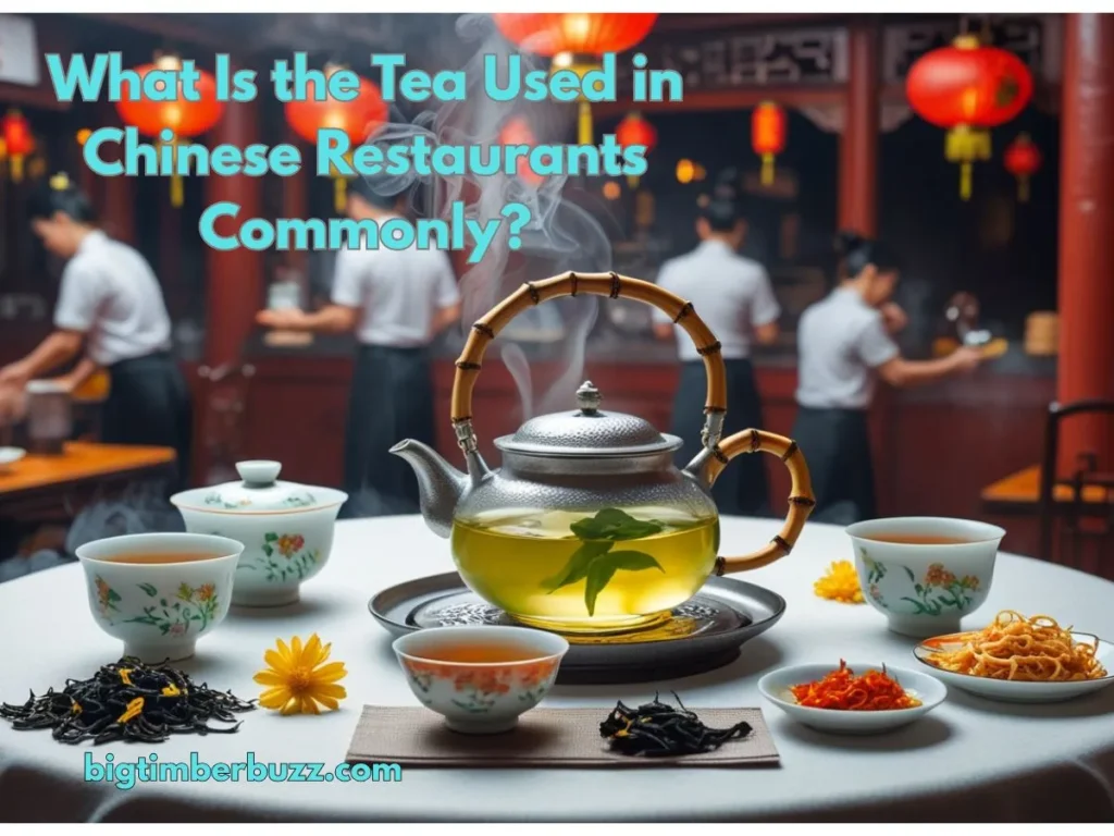 What Is the Tea Used in Chinese Restaurants Commonly?