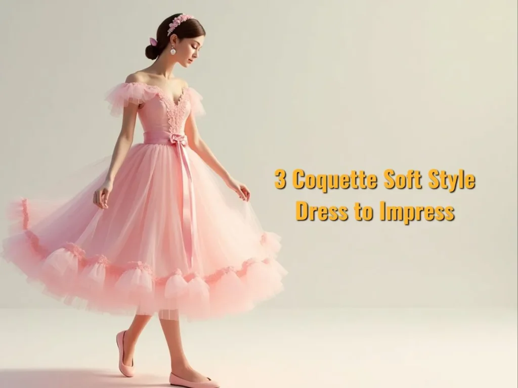 3 Coquette Soft Style Dress to Impress