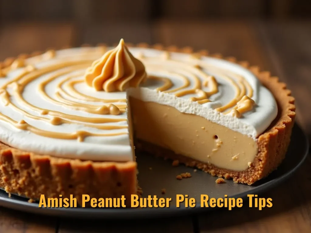 Amish Peanut Butter Pie Recipe Tips