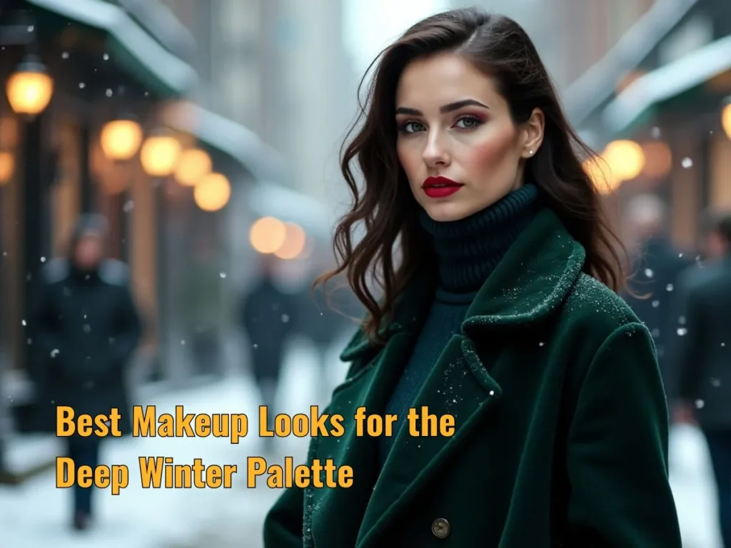Best Makeup Looks for the Deep Winter Palette