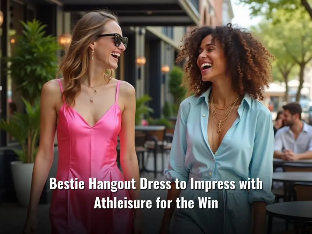 Bestie Hangout Dress to Impress with Athleisure for the Win