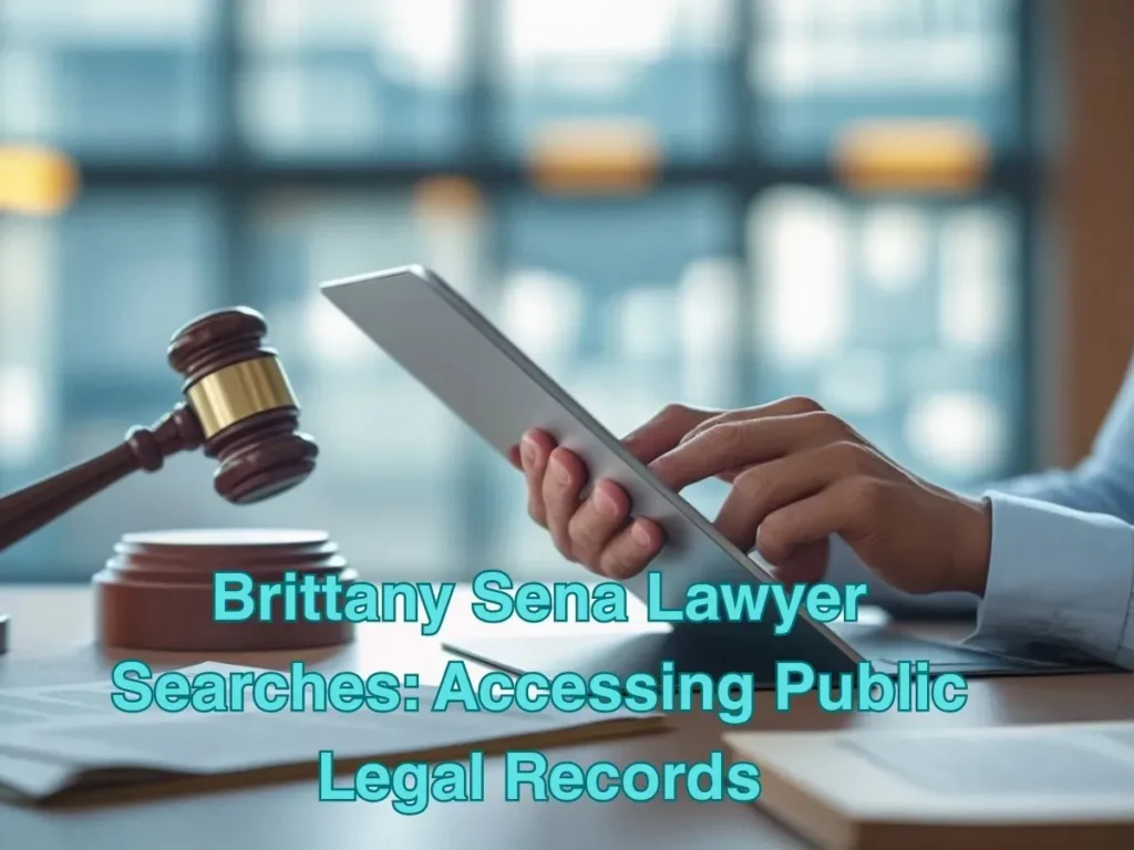 Brittany Sena Lawyer Searches: Accessing Public Legal Records