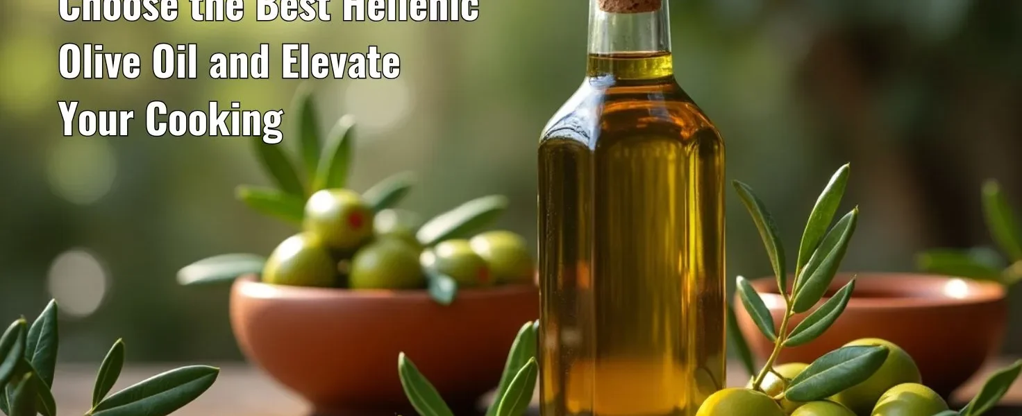Choose the Best Hellenic Olive Oil and Elevate Your Cooking!