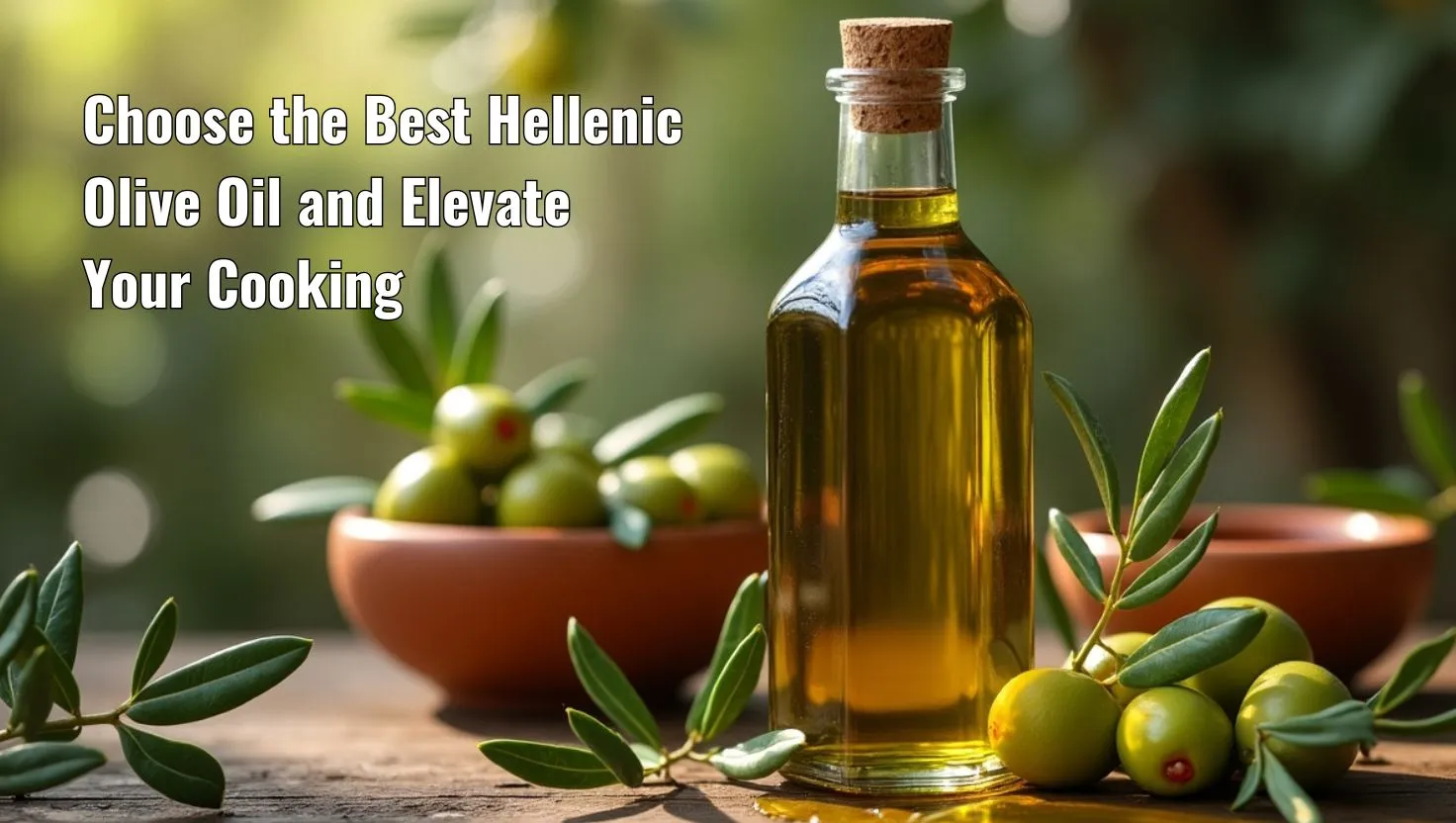 Choose the Best Hellenic Olive Oil and Elevate Your Cooking!