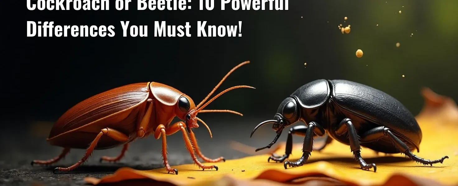 Cockroach or Beetle: 10 Powerful Differences You Must Know!