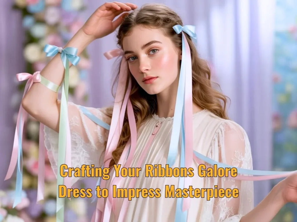 Crafting Your Ribbons Galore Dress to Impress Masterpiece