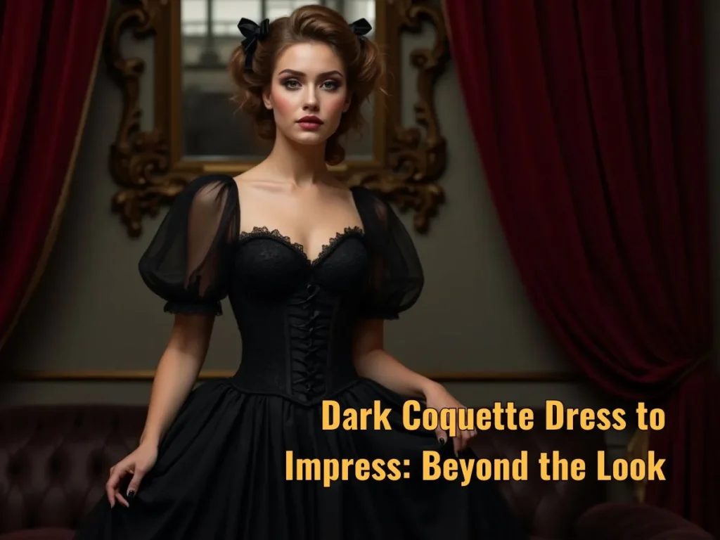 Dark Coquette Dress to Impress: Beyond the Look