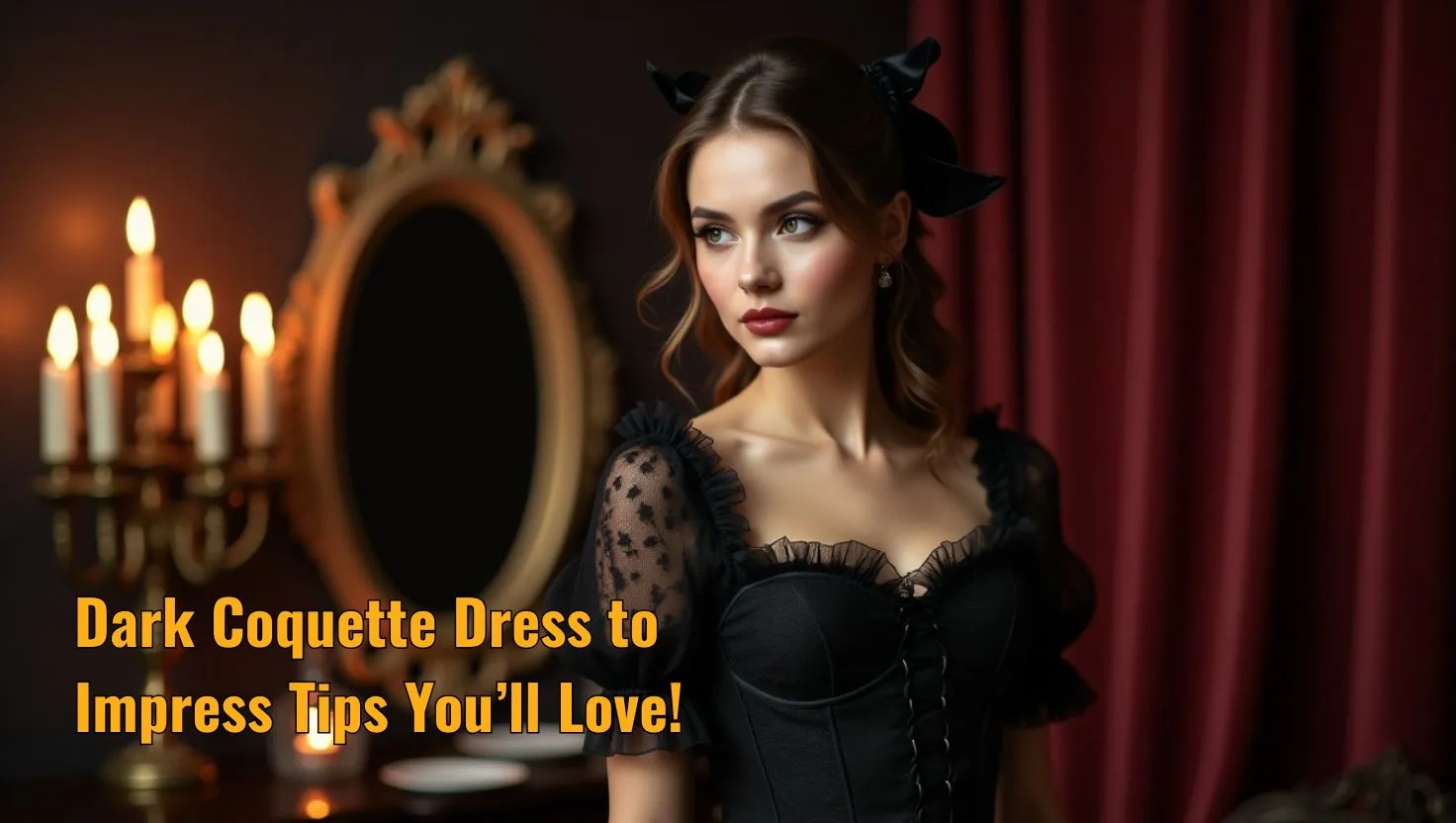 Dark Coquette Dress to Impress Tips You’ll Love!