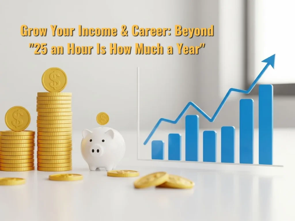 Grow Your Income & Career: Beyond "25 an Hour Is How Much a Year"